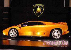 Yellow Lamborghini