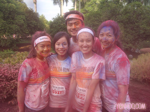 Jade, Melody, Tai Yang, Yisan and me