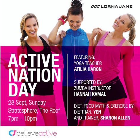 Active Nation Day Info (taken from www.believeactive.com)