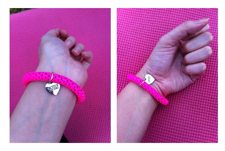 The MNB bracelet we received. Does this look like it's worth RM50? :)