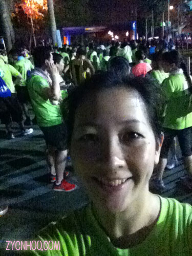 My selfie at the Start line