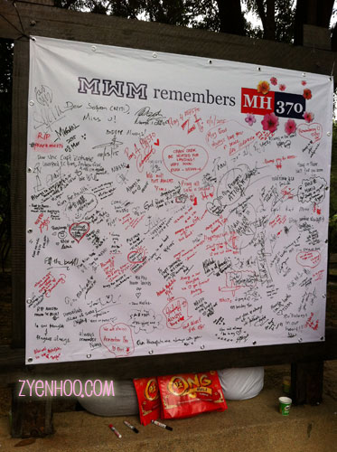 Today is the one year anniversary of the missing MH370 plane