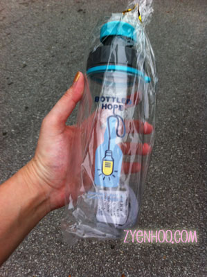 Free water bottle!