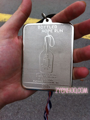 My finisher medal!