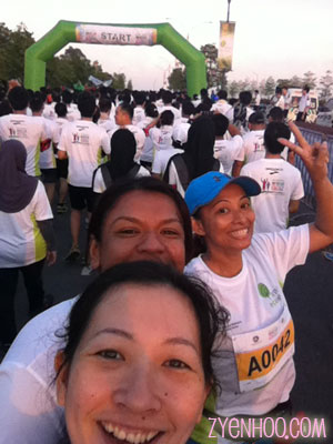 A we-fie at the Start!